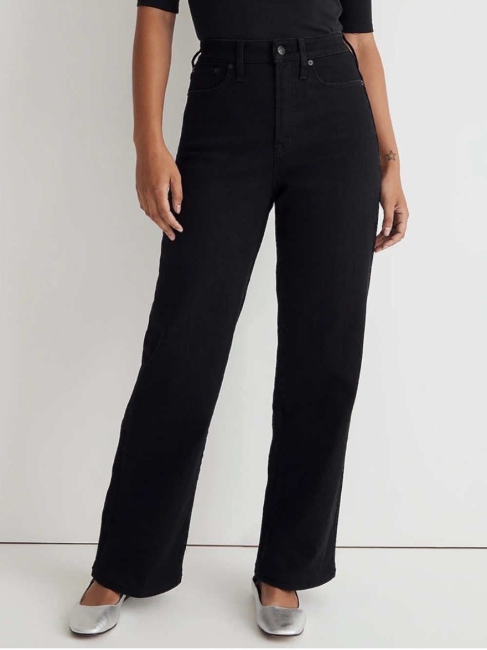 Madewell NWT The Tall Curvy Perfect Vintage Wide Leg Jeans High Rise Size 25T